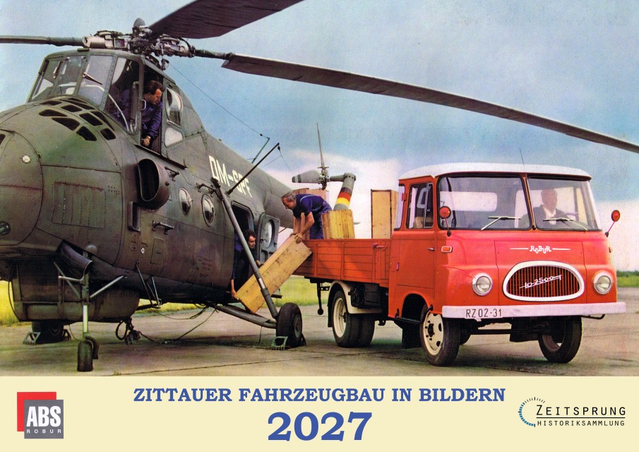 Robur Kalender 2027 nun erhältlich 